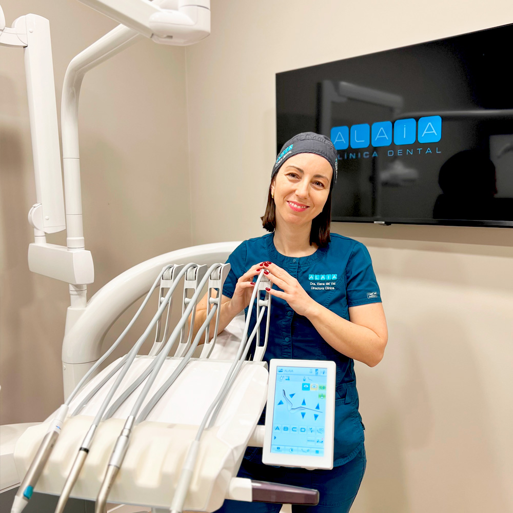 Dra. Elena del Val, directora clínica de Alaia Dental